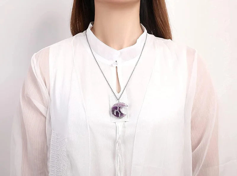 SongYi the New Fashionable Temperament Hot Sale Party Must-have Natural Crystal Necklace