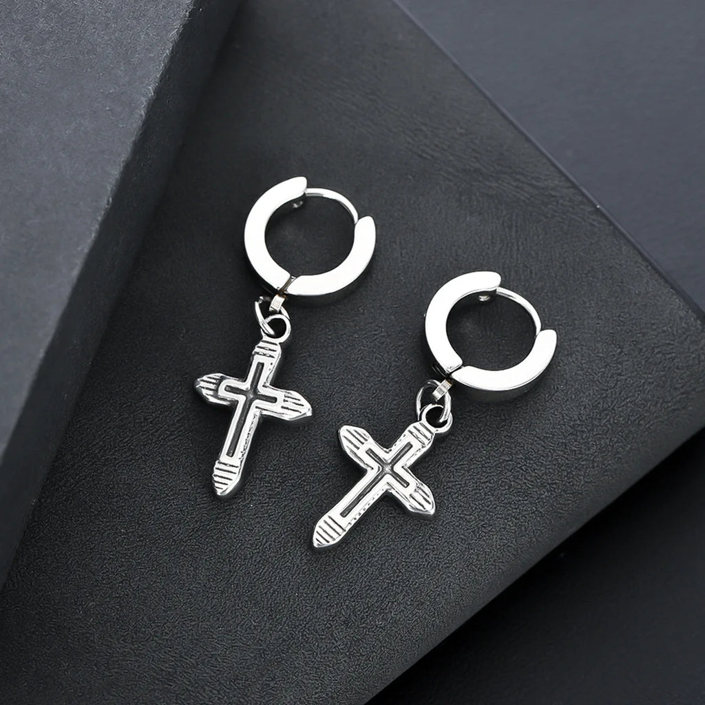 Handmade Nordic Cross Ear Ring