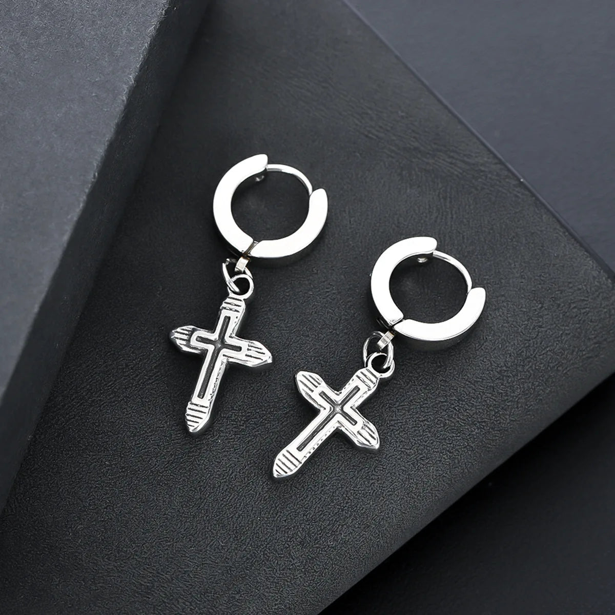 Handmade Nordic Cross Ear Ring