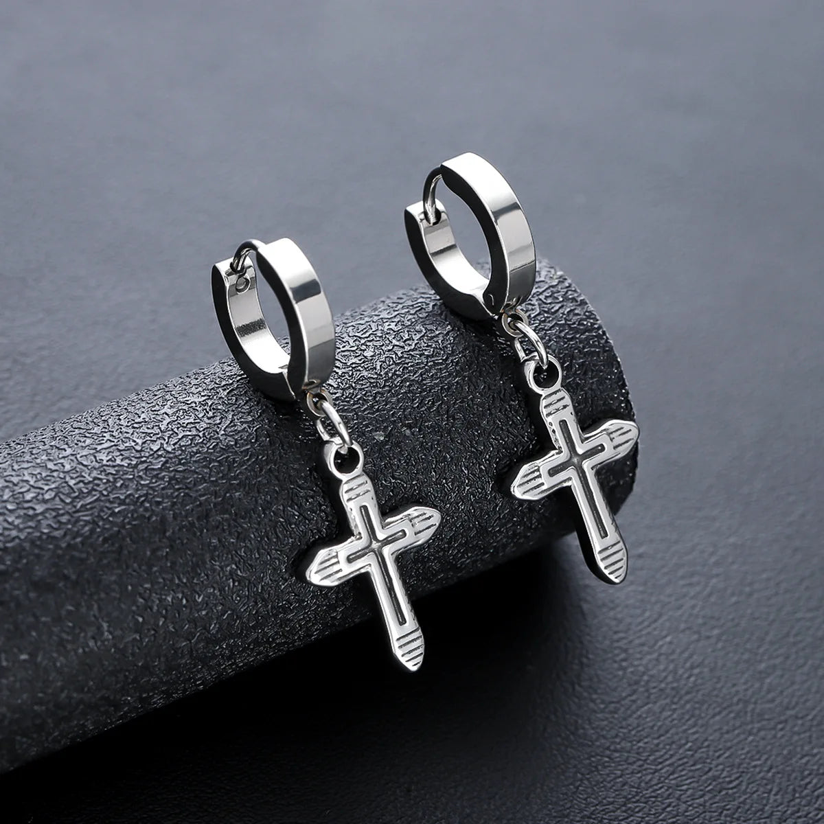 Handmade Nordic Cross Ear Ring